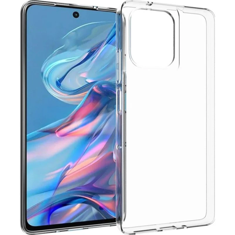 Accezz Clear Backcover voor Motorola Moto G75 5G - Transparant