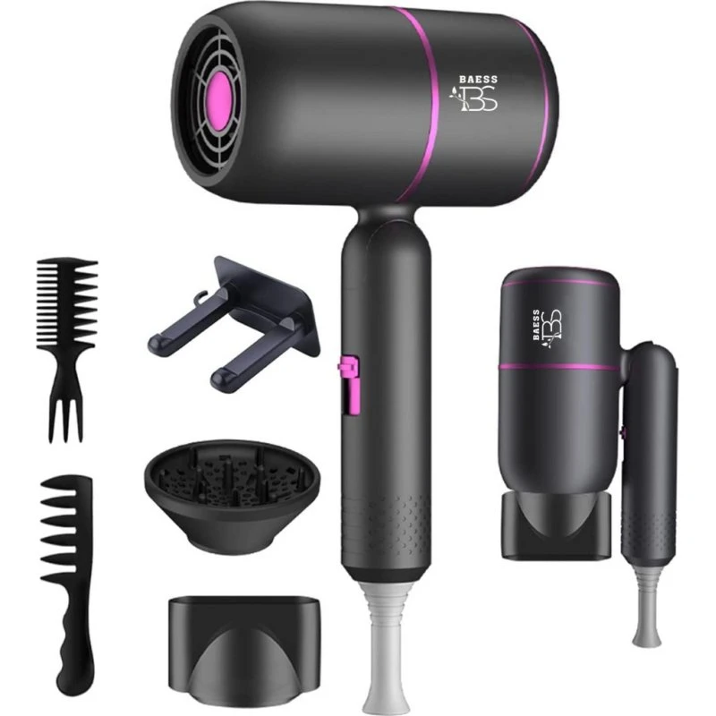BAESS Föhn met diffuser - 2000W - Reisföhn inklapbaar