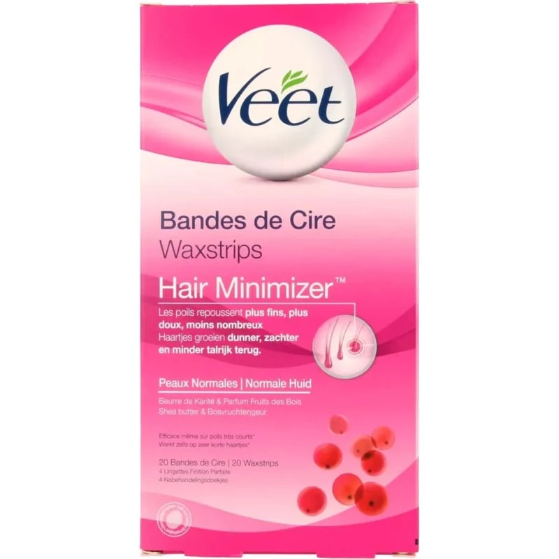 Veet Koude Wasstrips Body Normale Huid 20st
