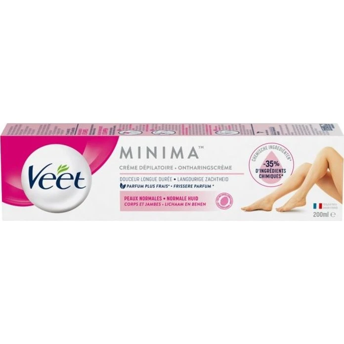 Veet Minima Ontharingscrème Normale Huid 200 ml