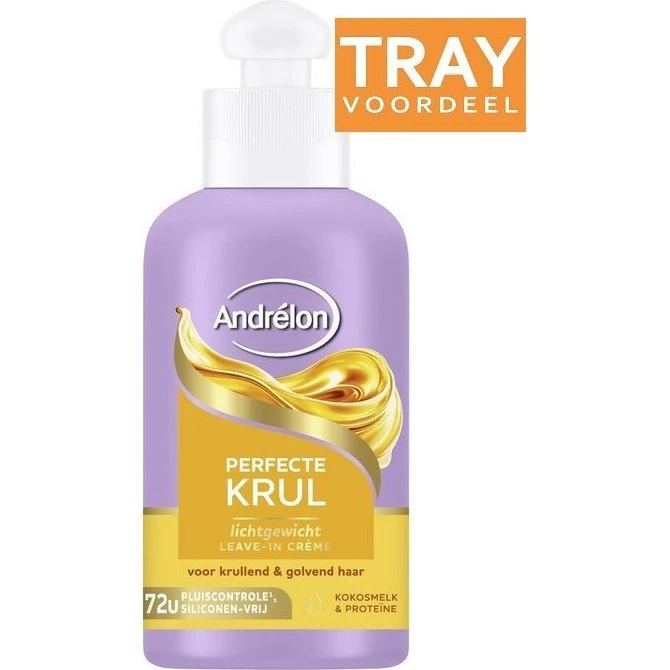 Andrélon Lichtgewicht Leave-in Haarcrème Perfecte Krul 200 ml