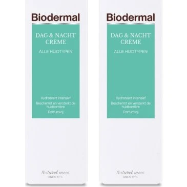 Biodermal Dag- en Nachtcrème 50ml