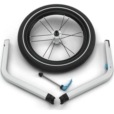 Thule Chariot 2-zits Jogging Kit voor Chariot Sport, Cross, Cab & Lite