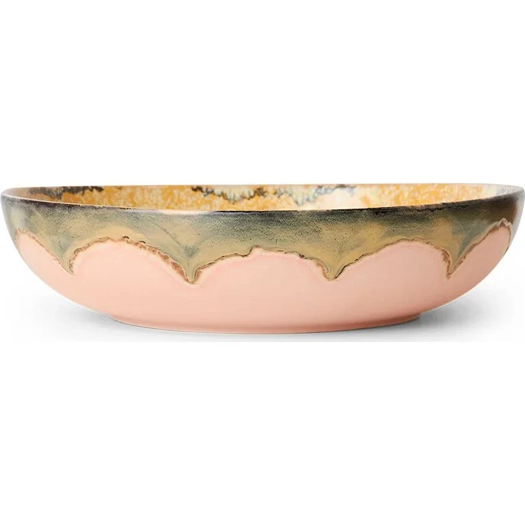 HKliving 70's saladeschaal Sunflower Ø33 cm