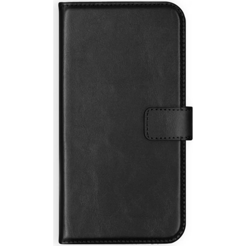 Selencia Echt Leren Bookcase Samsung Galaxy A50 / A30s - Zwart