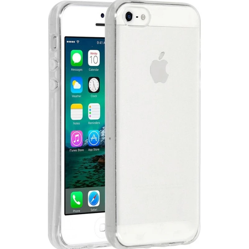Accezz Clear Backcover voor Apple iPhone SE (2016) / 5 / 5s - Transparant