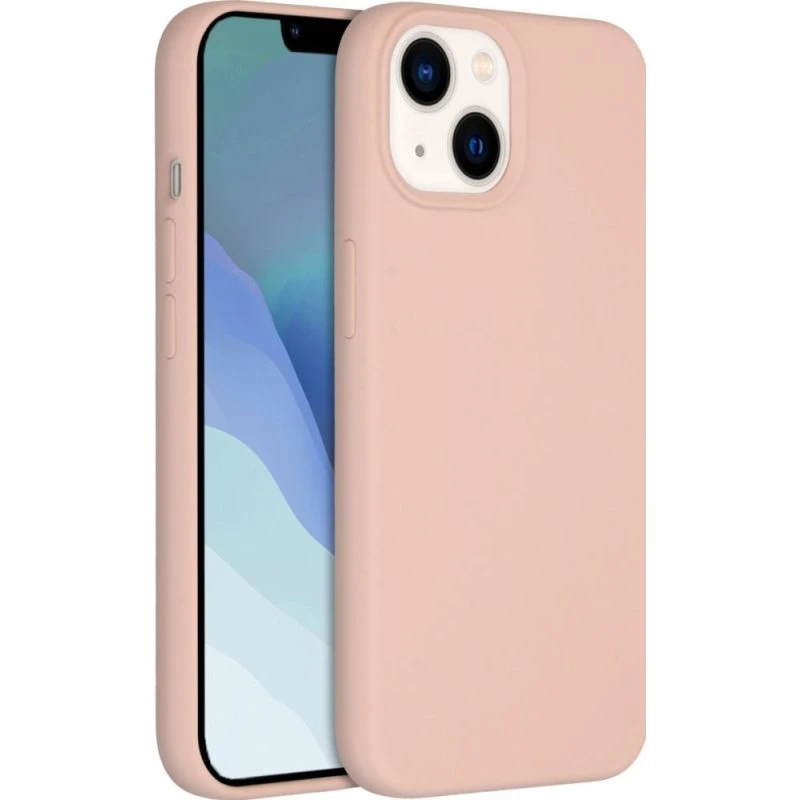 Accezz Liquid Silicone Backcover iPhone 14 - Roze