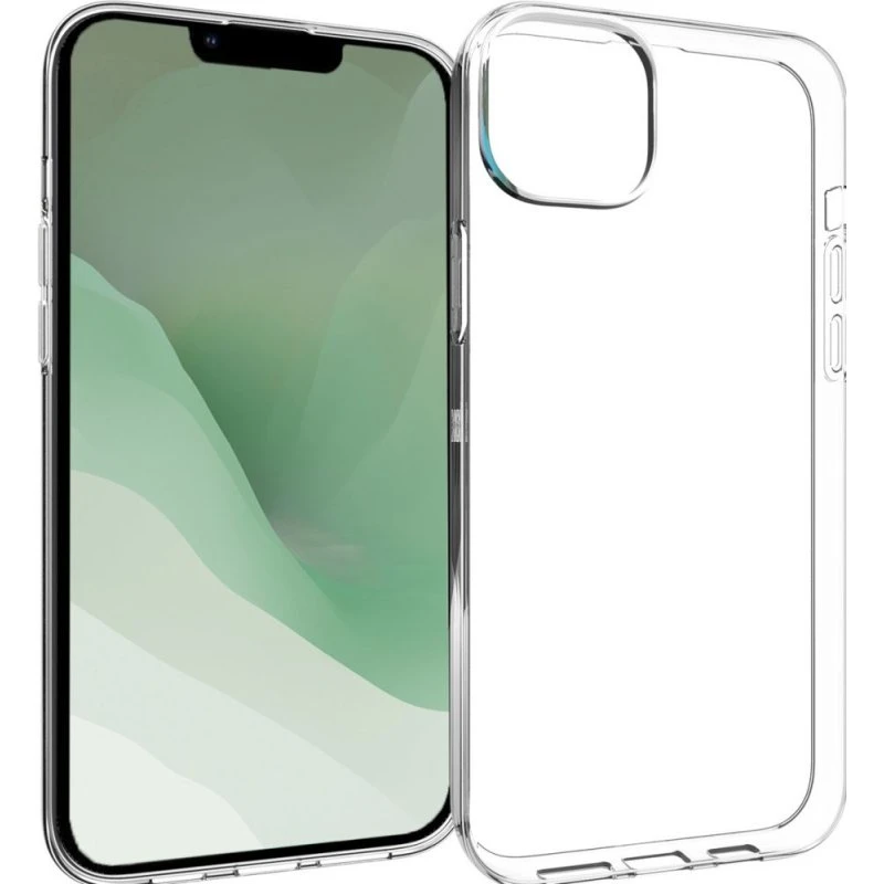 Accezz Clear Backcover voor Apple iPhone 14 Plus - Transparant