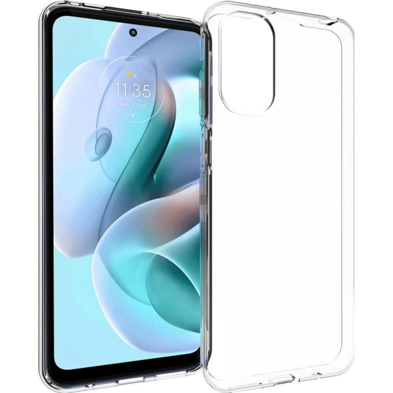 Accezz Clear Backcover voor Motorola Moto G31 / G41 - Transparant