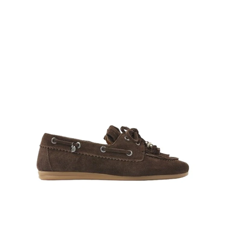 Via Vai June Loua Bootschoenen - Corvino Donkerbruin