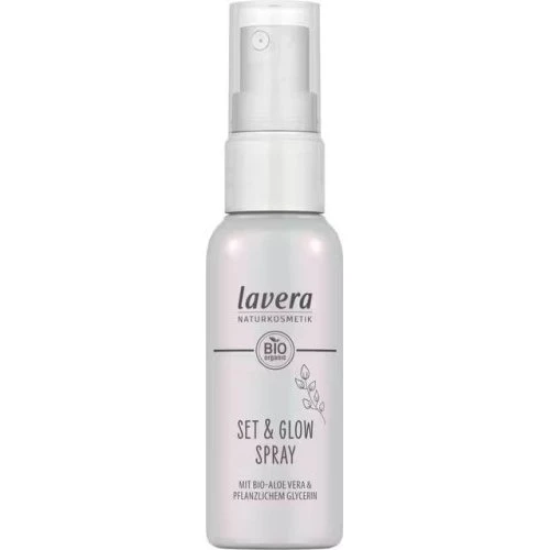 Lavera Set & Glow Spray - Veganistische Make-upfixer
