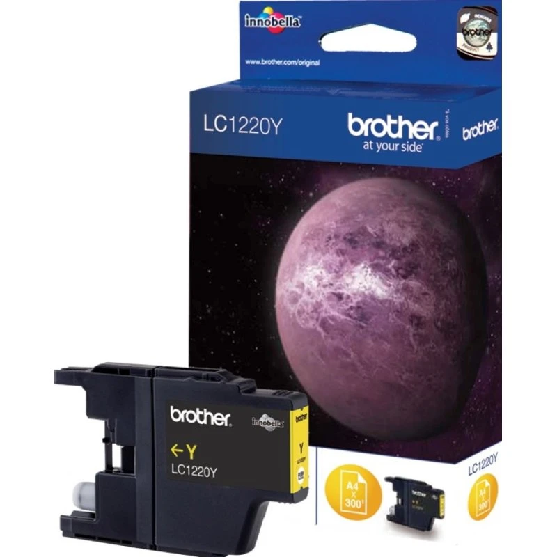 Brother Inktcartridge Geel LC1220Y
