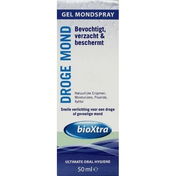 Bioxtra Droge Mond Gel Mondspray 50ml