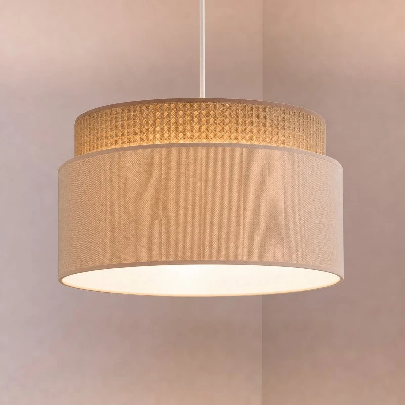 Duolla Milano Hanglamp - Koffiebruin/Beige - Ø 45 cm
