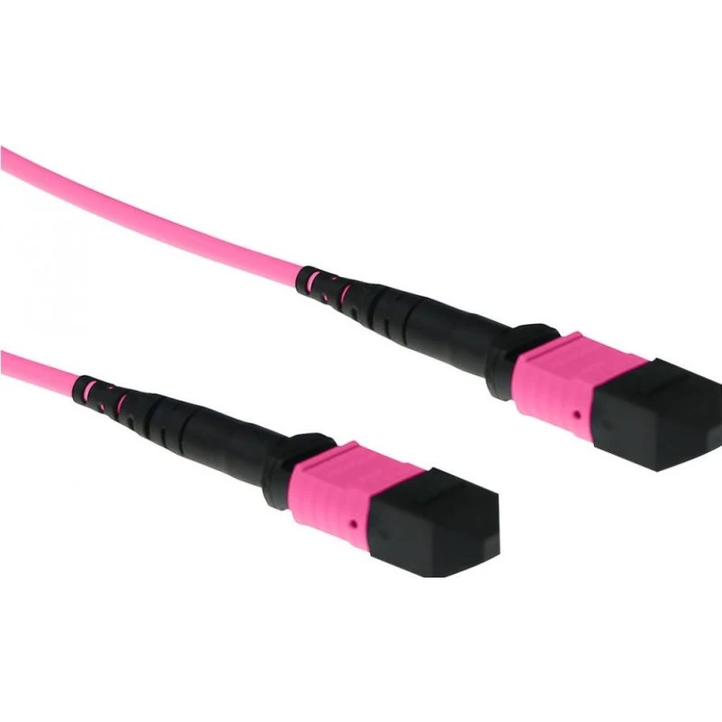 ACT MTP/MPO Glasvezel Patchkabel OM4 50/125 20m Polarity B