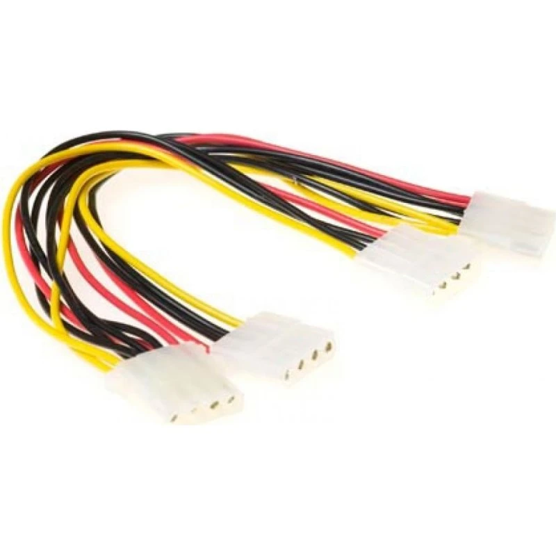 Intronics Voedingssplitter voor 3x 5,25 inch, 0,20 m