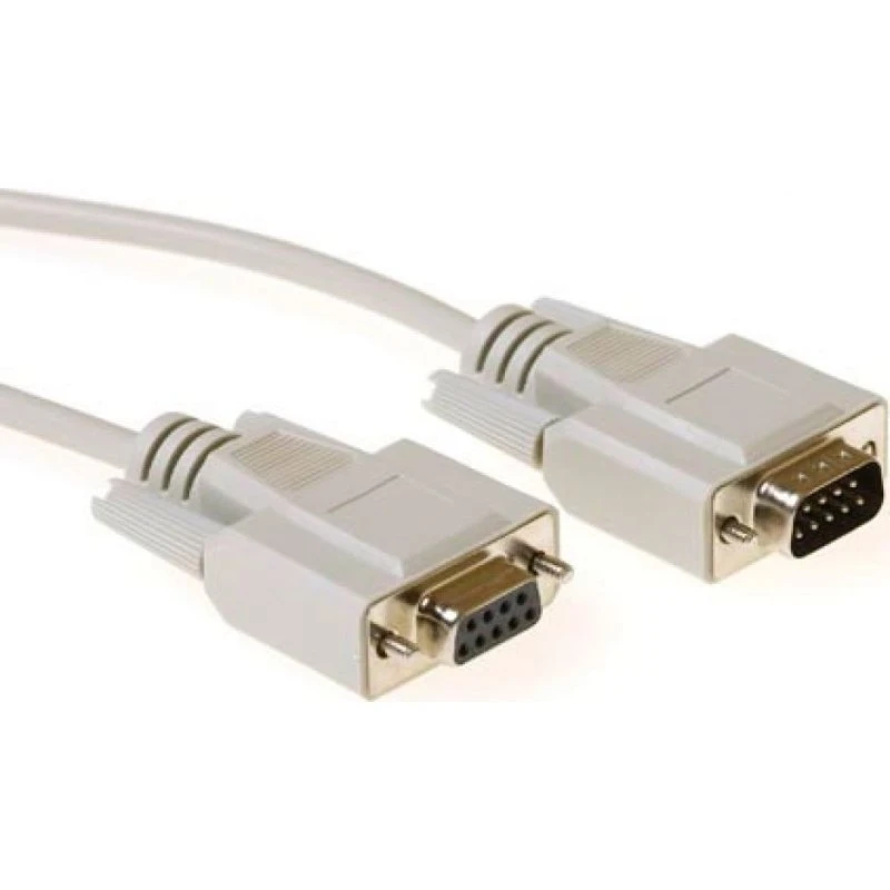 Intronics AK2304 Seriële verlengkabel 1m (9-pin D-sub)