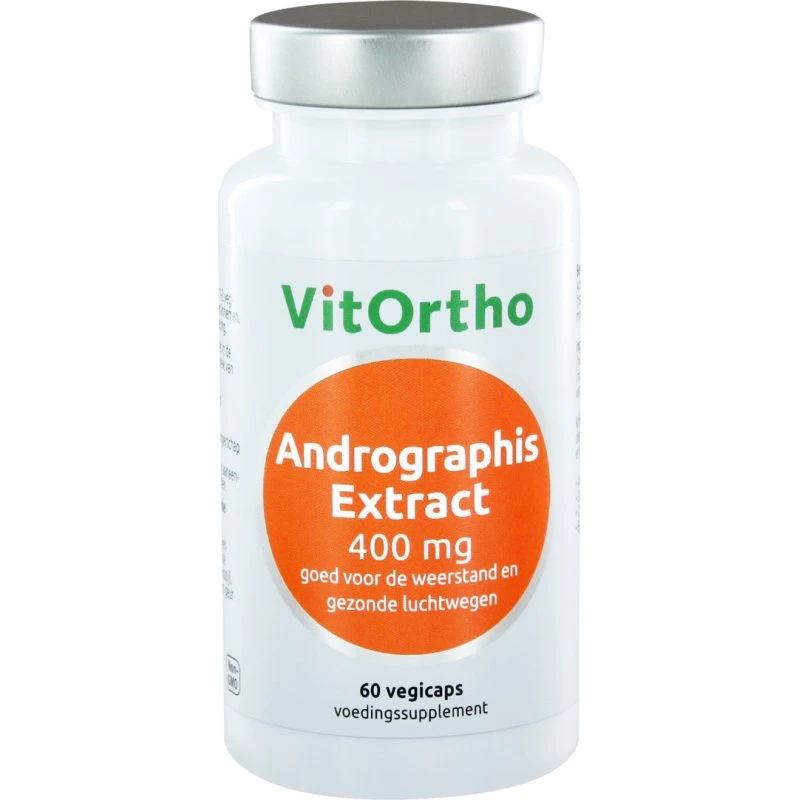 Vitortho Andrographis Extract 400 mg - 60 Vegicaps
