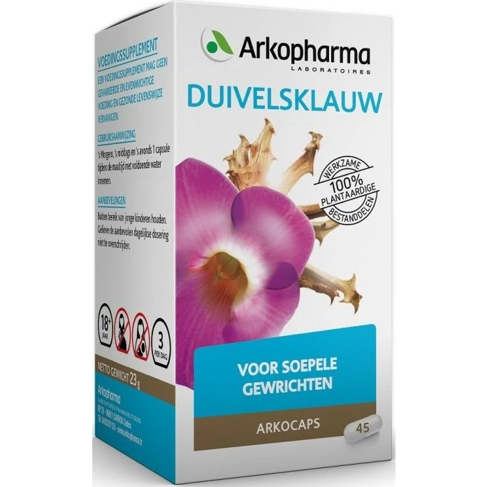 Arkocaps Duivelsklauw 45CP + Gratis E-book