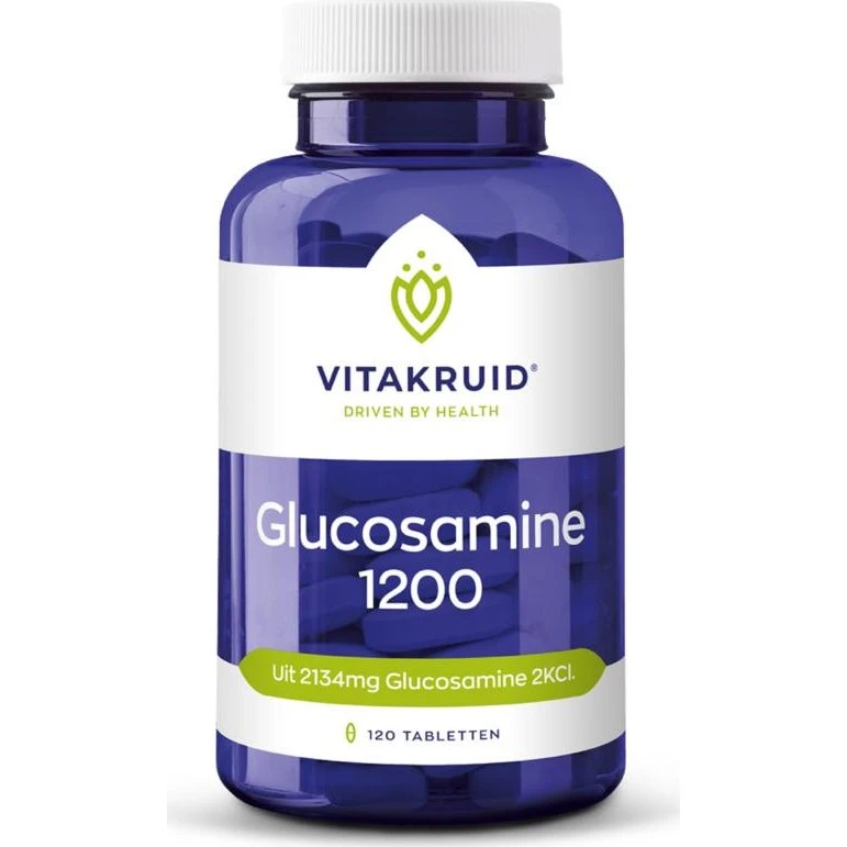 Vitakruid Glucosamine Sulfaat 2 KCI 1200mg - 120 Tabletten