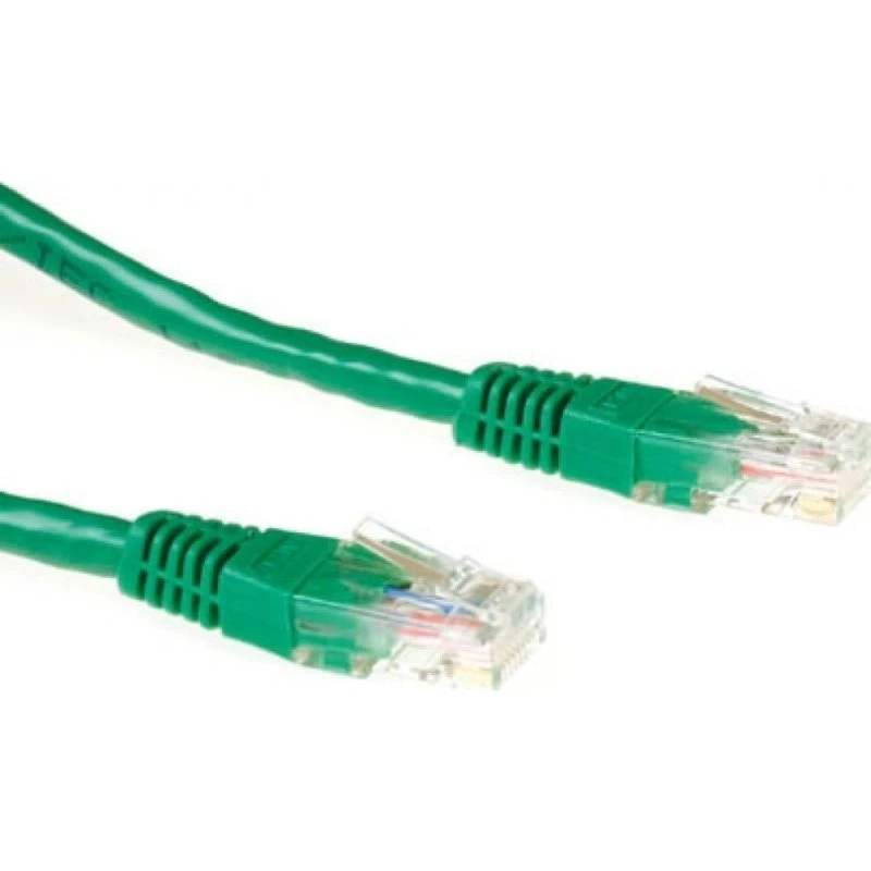 ACT Groene U/UTP CAT6A Patchkabel - 10 meter