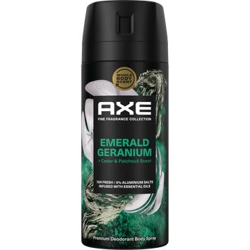 AXE Fine Fragrance Emerald Geranium Deodorant Bodyspray 150 ml