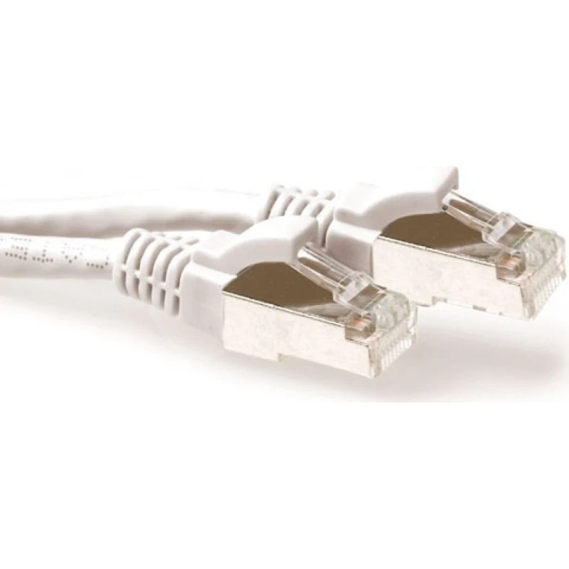 ACT Witte Patchkabel CAT6A SFTP 25m LSZH Snagless