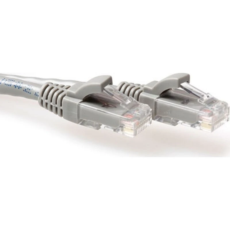 ACT Grijze U/UTP CAT6 Patchkabel 30m Snagless