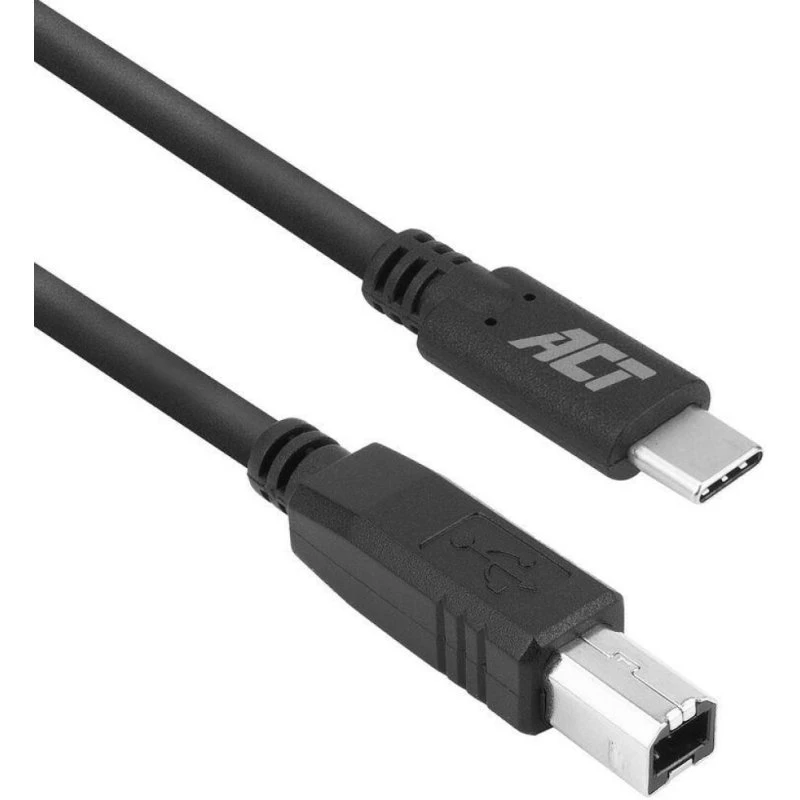 ACT USB-C naar USB 2.0 B kabel, 1,8 meter (SB0013)