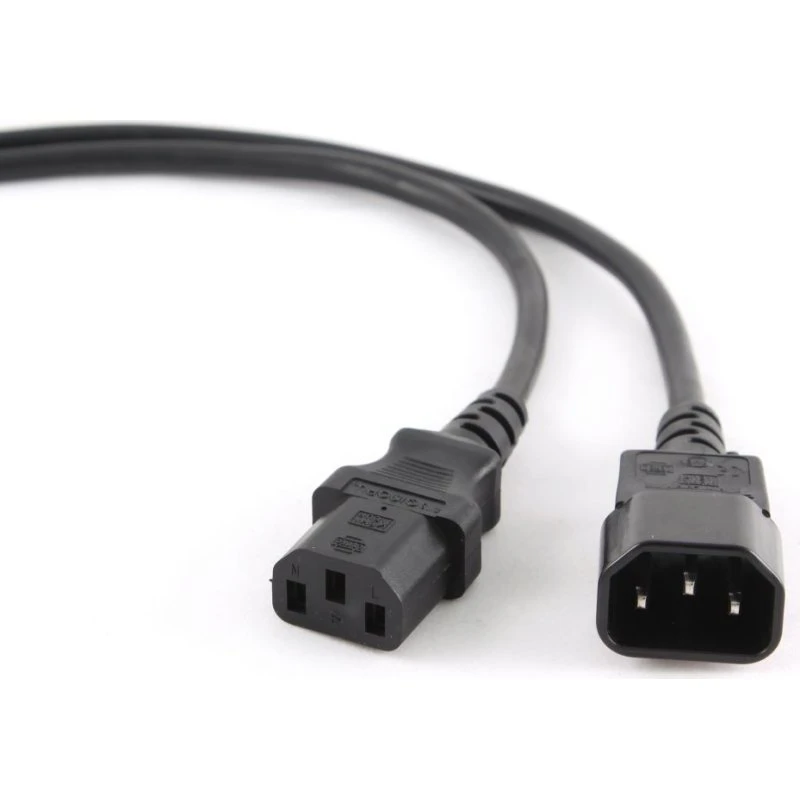 Gembird stroomkabel C13 naar C14, 1,8m