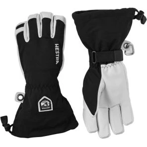 Hestra Army Leather Heli Ski Handschoenen Zwart