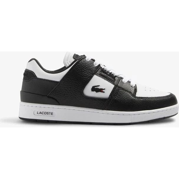 Lacoste Court Cage 224 Heren Sneakers Leer Wit-Groen