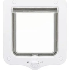 Trixie 2-weg kattendeur wit 20x22 cm