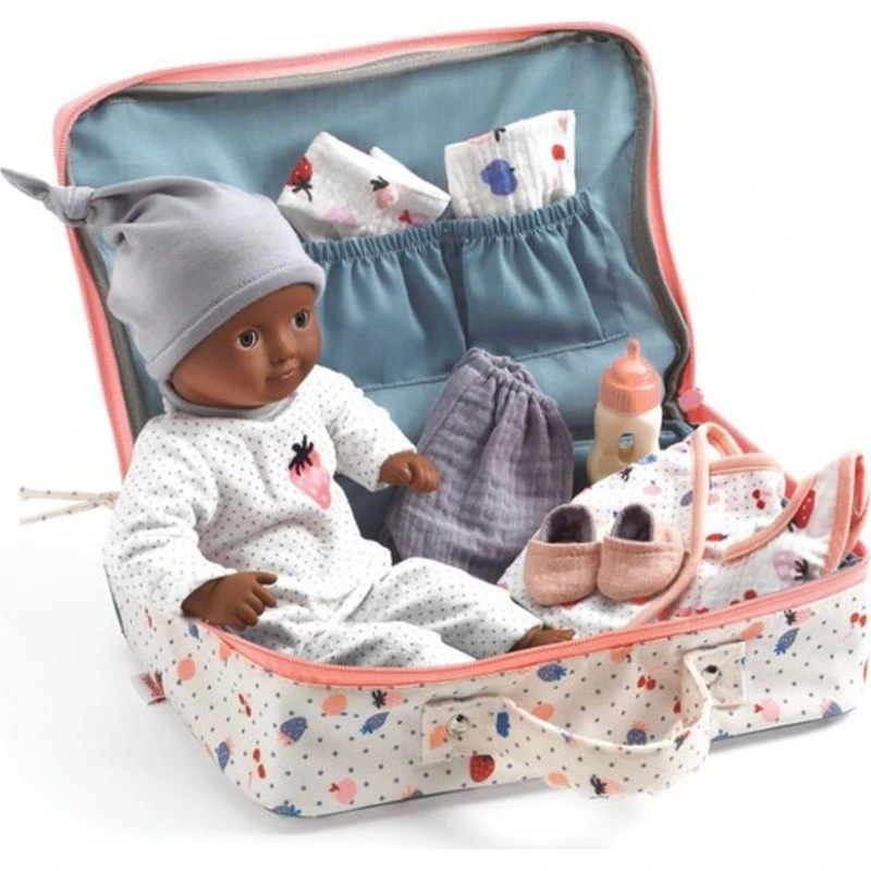 Djeco Pomea Babypop Cerise Koffer