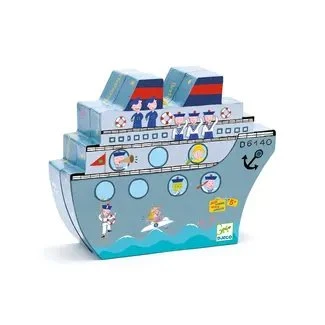 Djeco Naviplouf Magnetisch Zeeslagspel, 5+ jaar