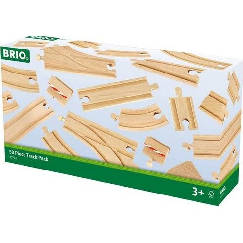 BRIO Rails Set 33772 - 50pcs