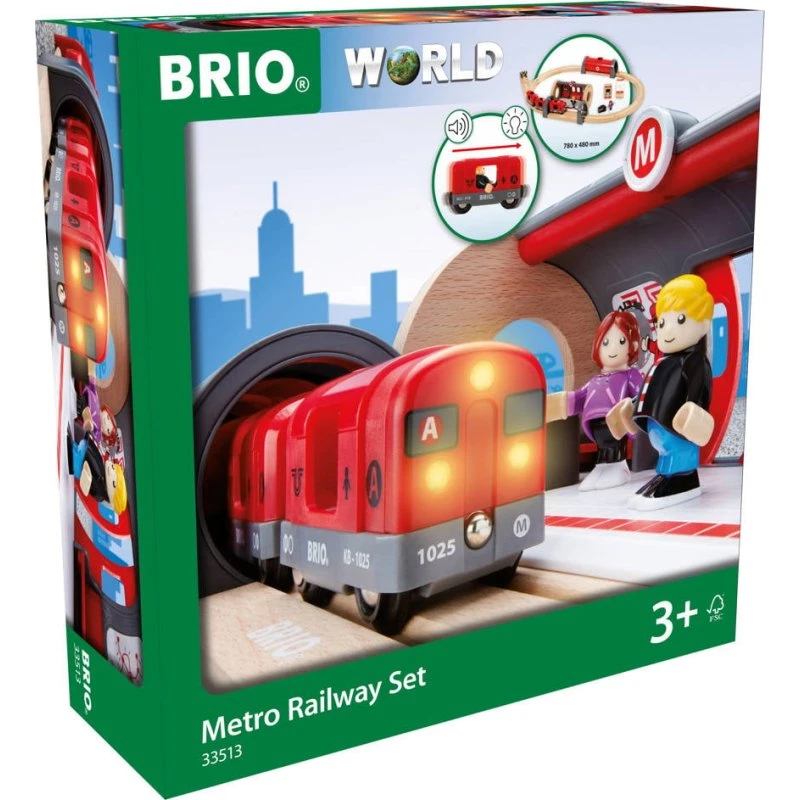 Brio 33513 Metro Treinset