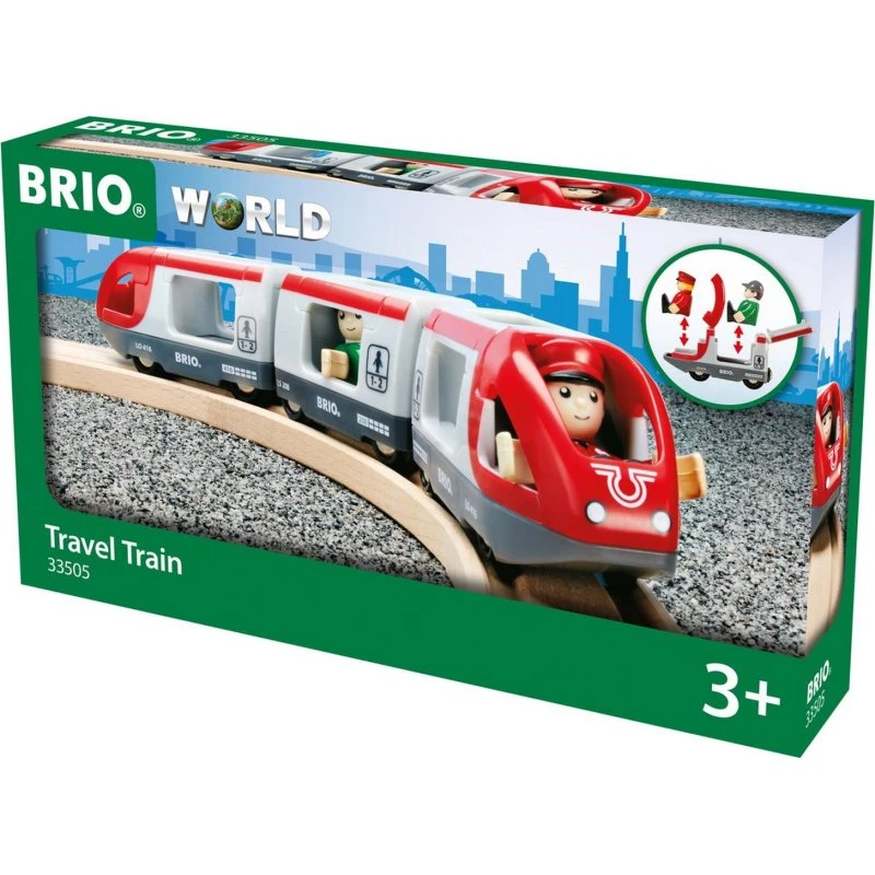 BRIO 33505 Houten Rode Passagierstrein