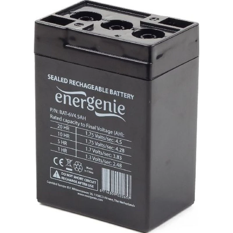 Gembird Battery 6V 4.5AH UPS-accu