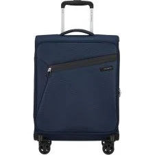 Samsonite Litebeam 55 cm Spinner donkerblauw