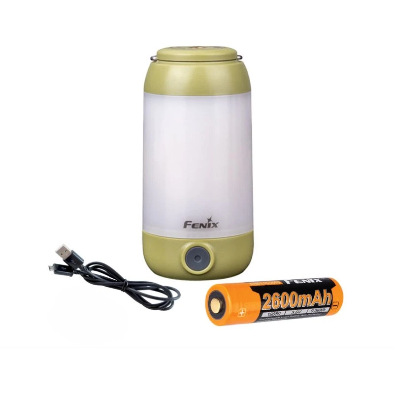 Fenix CL26R LED Campinglamp Rood met Li-ion Batterij 2600 mAh