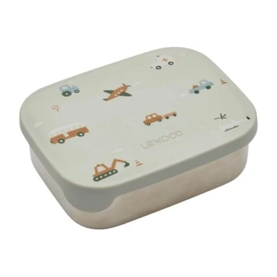 Liewood Arthur Printed Lunchbox Dove Blue Mix