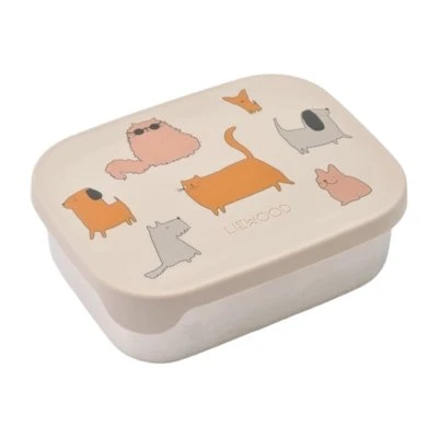 Liewood Lunchbox Arthur Katten en Honden Sandy 900 ml