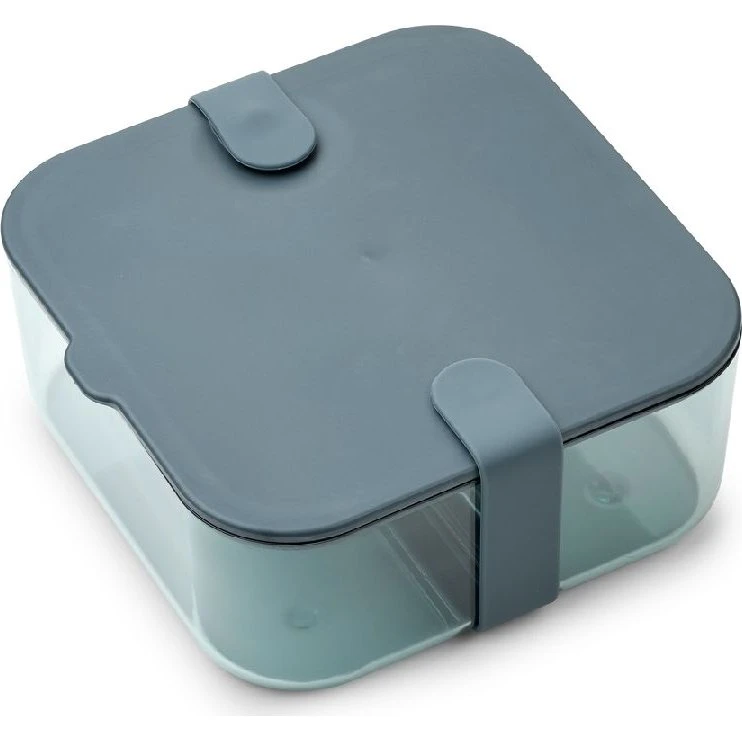 Liewood Carin Lunchbox Klein Walvis Blauw/Zee Blauw