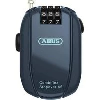 Abus Combiflex StopOver 65 blauw kabelslot